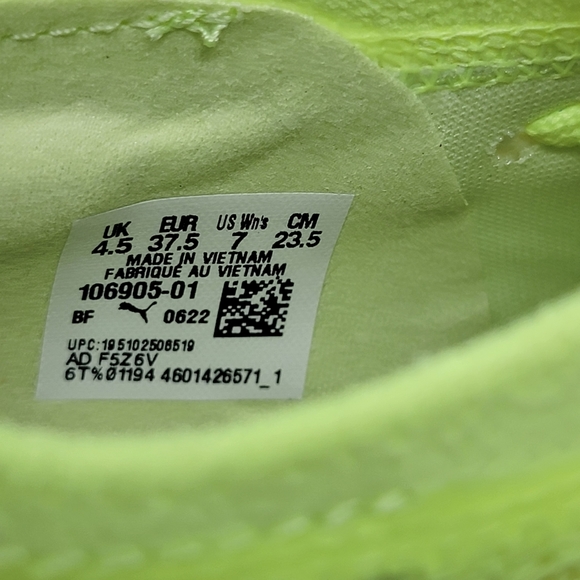 Puma Ultra Match FG/AG Lace-Up Green Womens Sz Multi Soccer Cleats 106905 01 New - Picture 11 of 13